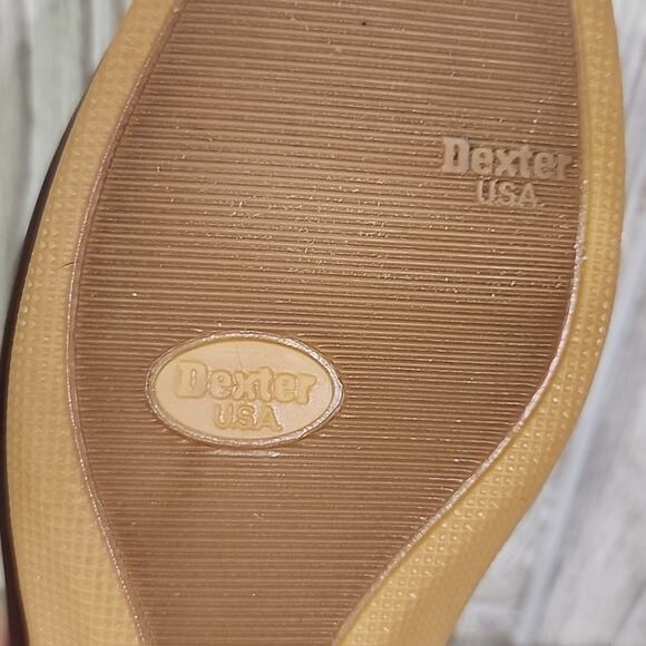 Dexter Leather Wedge Kilt Loafers Womens Size 7 - Picture 8 of 13